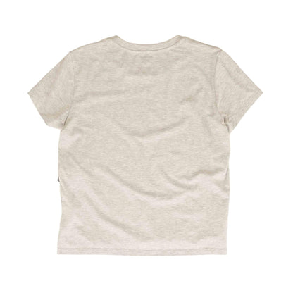 Gray Solid Graphic/logo T-Shirt