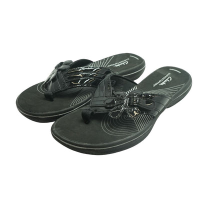Black Flip Flop Sandals