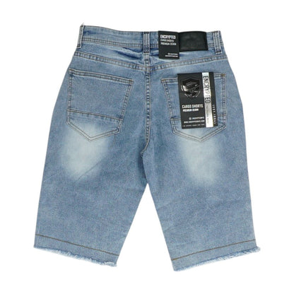 Blue Denim Shorts