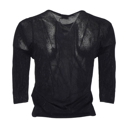 Black Cassandre Knit Top