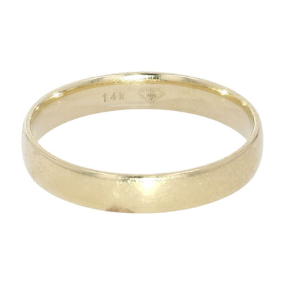14K Gold Plain Band