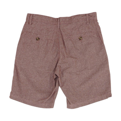 Burgundy Chino Shorts