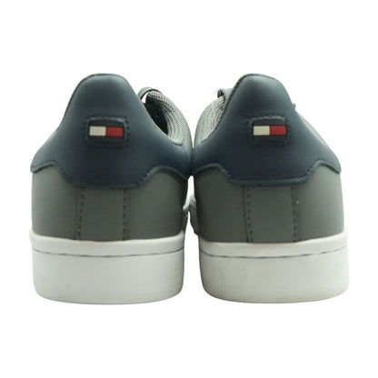 Gray Lace Up Casual Shoes