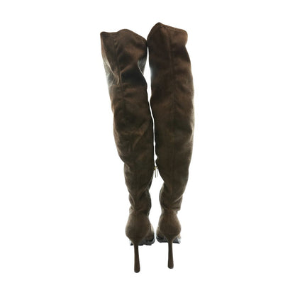 Brown Over The Knee Boots