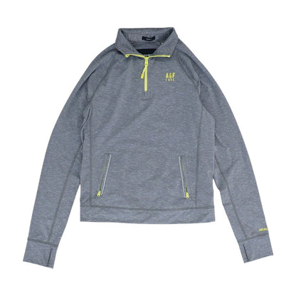 Gray 1/4 Zip Pullover