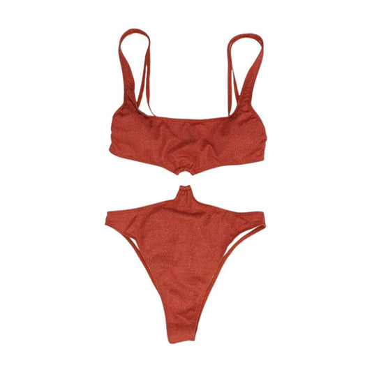 Red Striped One-Piece