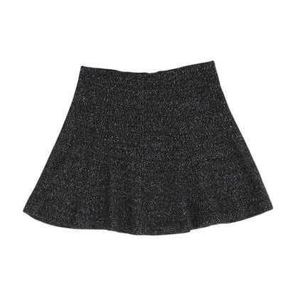 Black Petite Midi Skirt