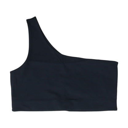 Navy Solid Sports Bra
