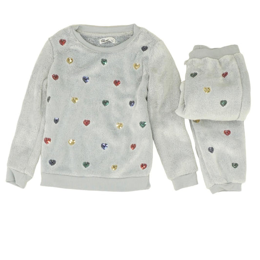 Gray Embroidery Detail Set