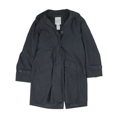 Vintage Black Button Front Coat