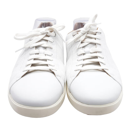 Grand Crosscourt White Synthetic Lace Up Shoes