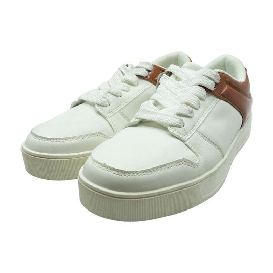 White Lace Up Casual Shoes