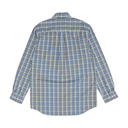 Multi Check Long Sleeve Button Down