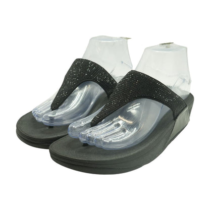 Black Flip Flop Sandals