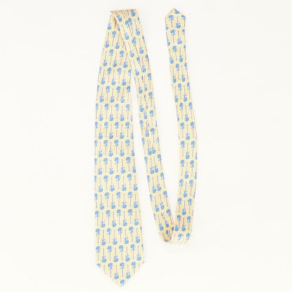 Yellow Graphic Neck Tie