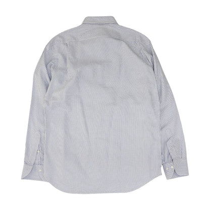 Blue Misc Long Sleeve Button Down