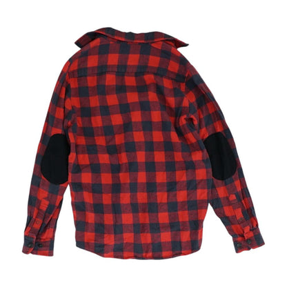Red Check Flannel Button Down