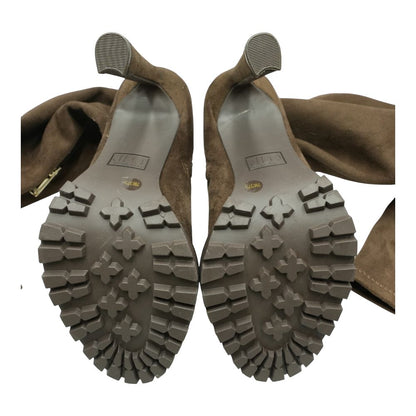 Brown Over The Knee Boots