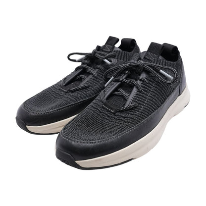 Black Lace Up Casual Shoes