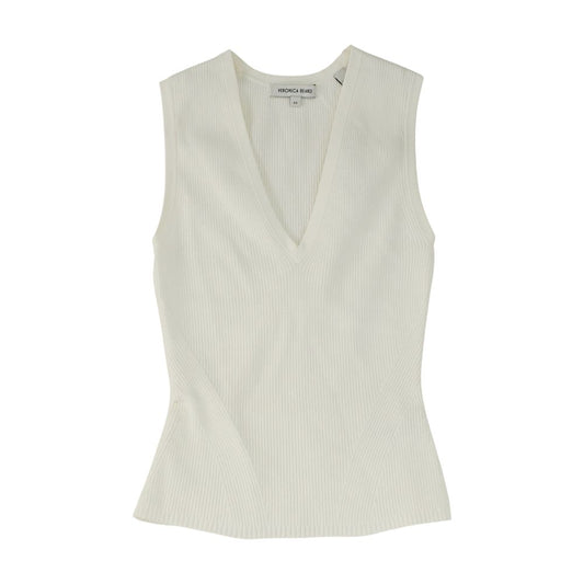 White Tank Knit Top