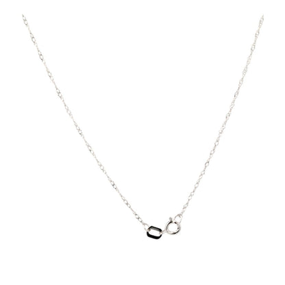 18K White Gold Journey Pendant With Graduated Champagne Diamonds Necklace