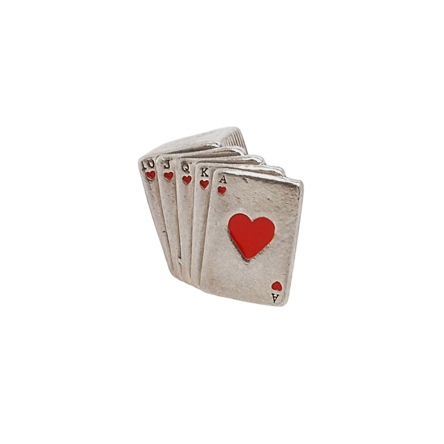 Cards & Dice Charm Bracelet Playing Cards Bracelet Casino 