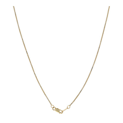10K Gold Box Chain Necklace