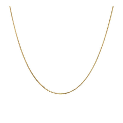 14K Gold Snake Chain Necklace