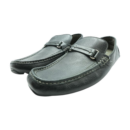 Black Leather Loafer Dress Shoes