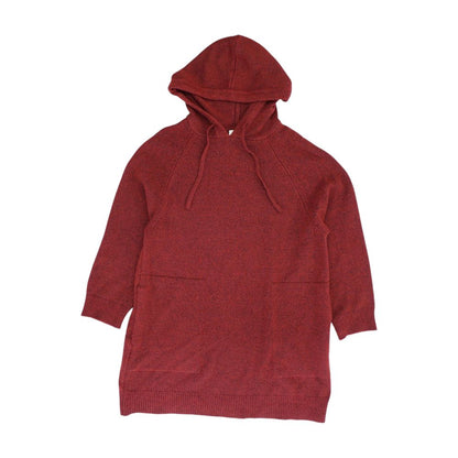 Red Solid Pajama Top