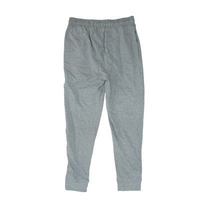 Gray Solid Joggers Pants