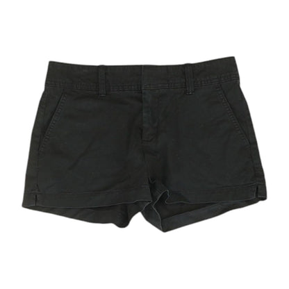 Black Solid Shorts