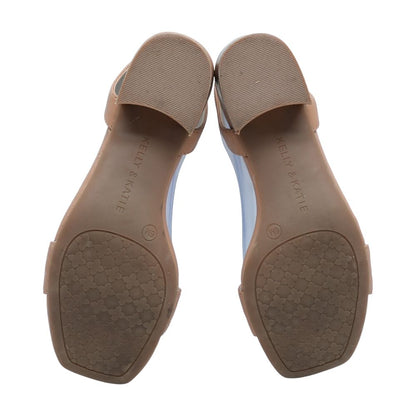 Brown Block Heel Sandals