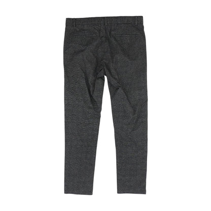 Charcoal Solid Dress Pants