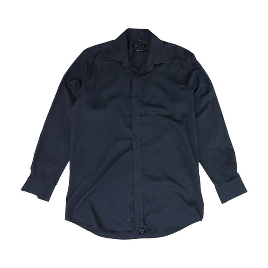 Charcoal Tall Solid Long Sleeve Button Down