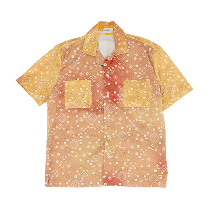 Multi Graphic Short Sleeve Button Down