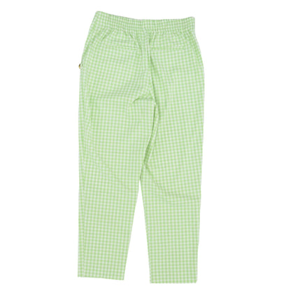 Green Check Dress Pants
