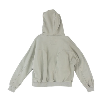 Green Solid Hoodie