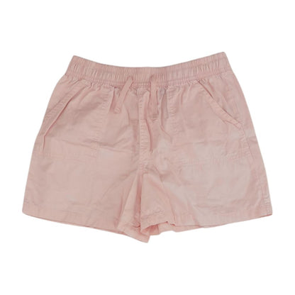 Pink Solid Chino Shorts