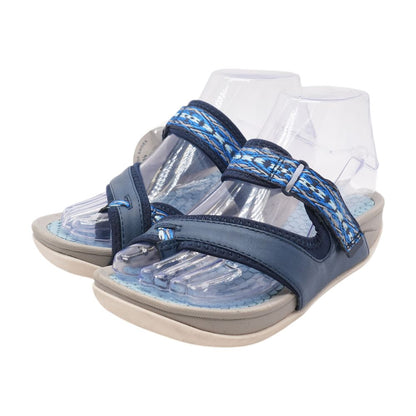 Blue Flat Sandals