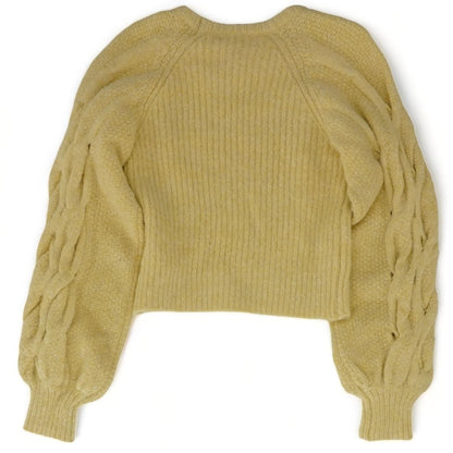Mustard Solid Pullover Sweater
