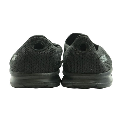 Go Step Black Slip On Athletic Shoes