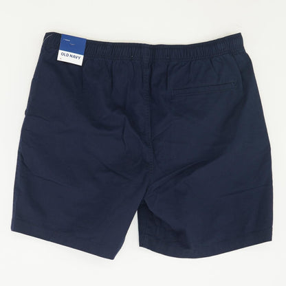Navy Solid Active Shorts