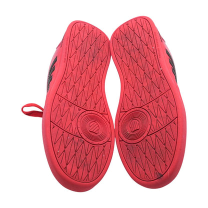 Red Low Top Athletic Shoes