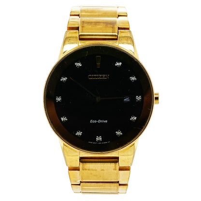 Gold-Tone Stainless Steel Watch