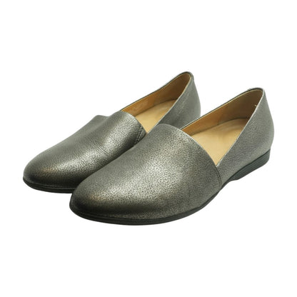 Bronze Loafer Flats