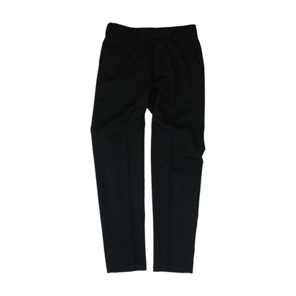 Black Solid Dress Pants