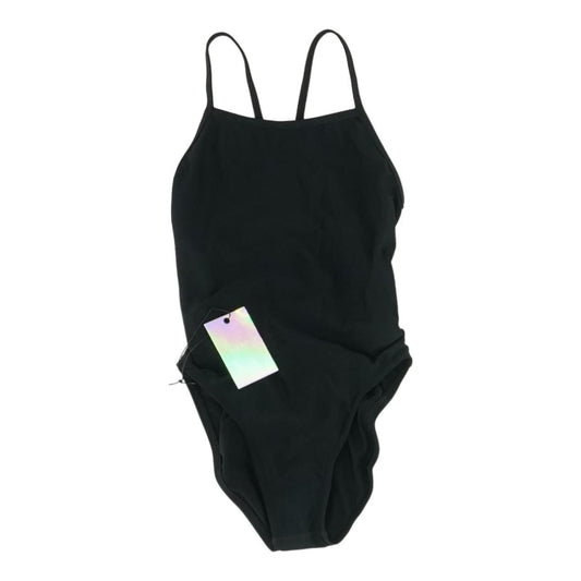 Black Solid One-Piece