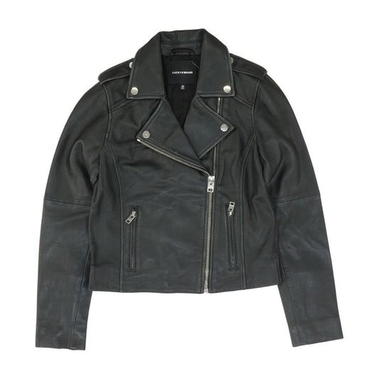 Classic Leather Moto Jacket