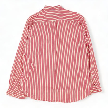 Pink Striped Long Sleeve Button Down